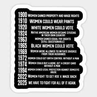 They Didn't Burn Witches Women Feminism Feminist Witch Sticker